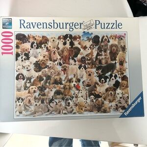 Ravensburger Multicolor Dog Collage 1000 piece Puzzle